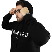 Load image into Gallery viewer, Oversize 3D Embroidered Hoodie - Black

