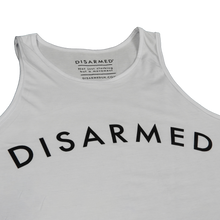 Load image into Gallery viewer, Disarmed Gym Tank Top - White
