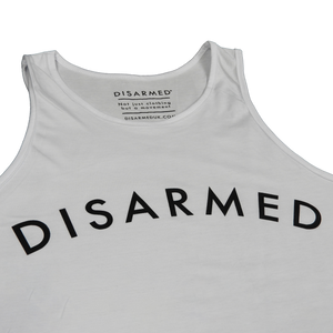 Disarmed Gym Tank Top - White